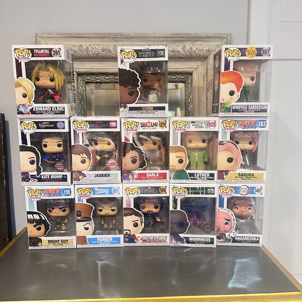 Funko Pop Vinyl Figures - seperate or set.